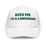 St. Paddy's Kiss Me Texas Longhorn Trucker Hat