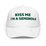 St. Paddy's  Kiss Me FSU Florida State Trucker Hat