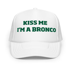 St. Paddy's Kiss Me Broncos Boise Trucker Hat