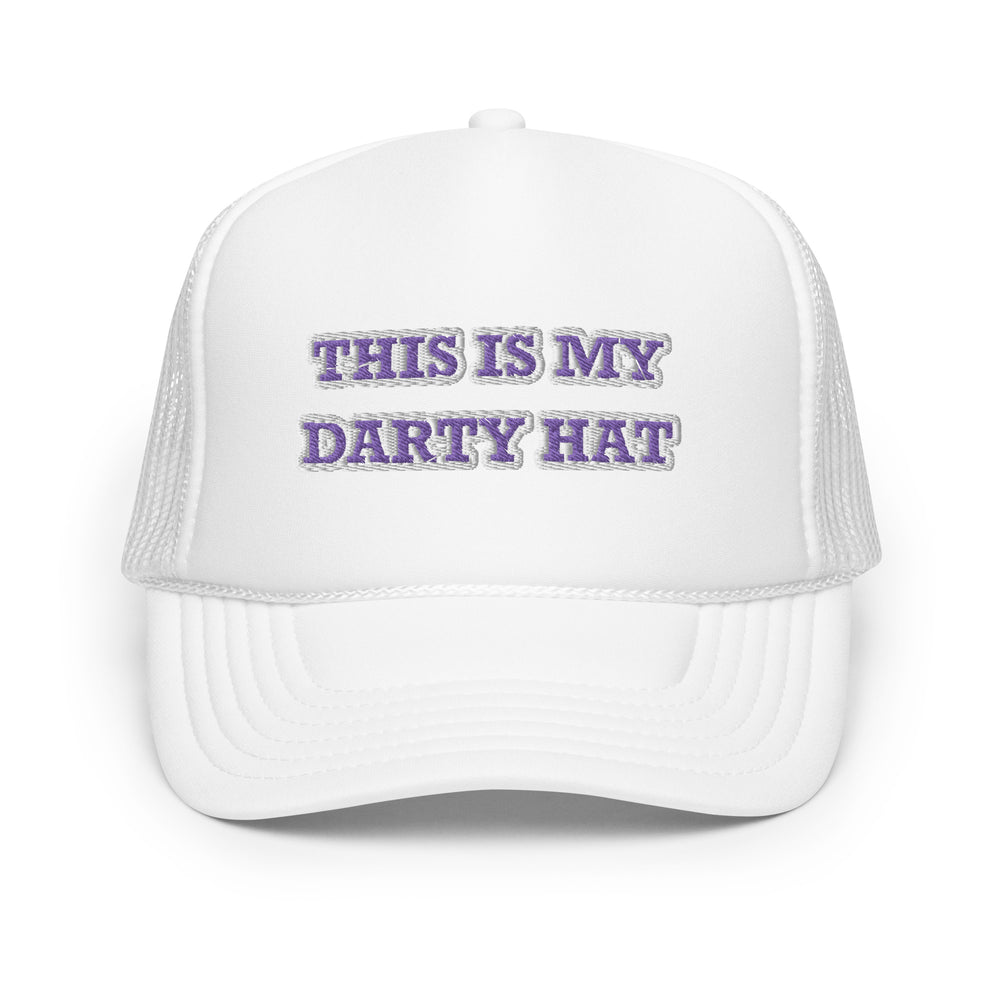 Darty Trucker Hat Purple