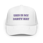 Darty Trucker Hat Purple