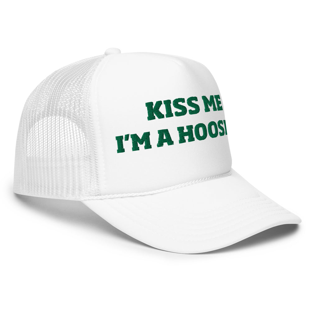 St. Paddy's Kiss Me Indiana Hoosier Trucker Hat