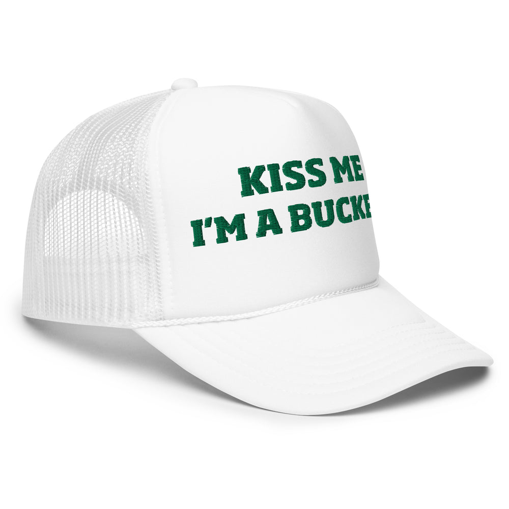 St. Paddy's Kiss Me OSU Ohio State Trucker Hat