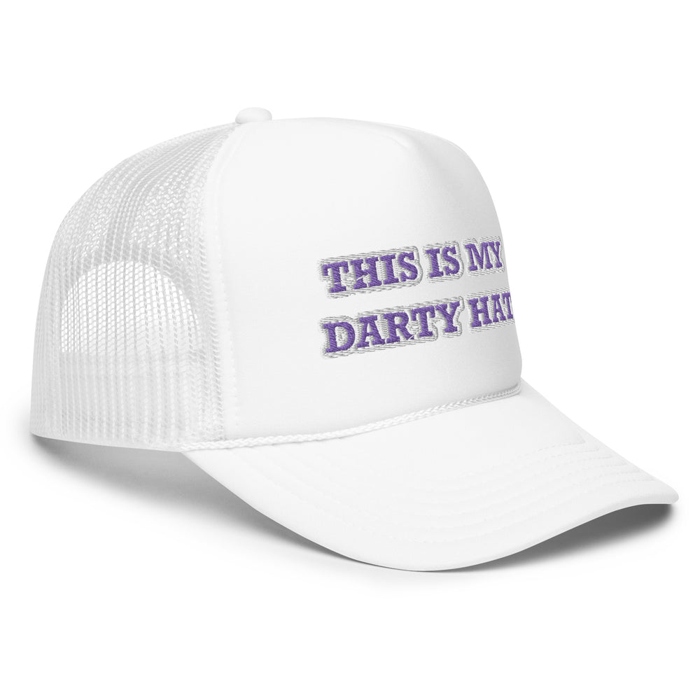 Darty Trucker Hat Purple