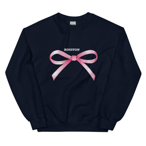 Houston UH Bow Sweatshirt