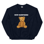 New Hampshire Teddy Bear Sweatshirt