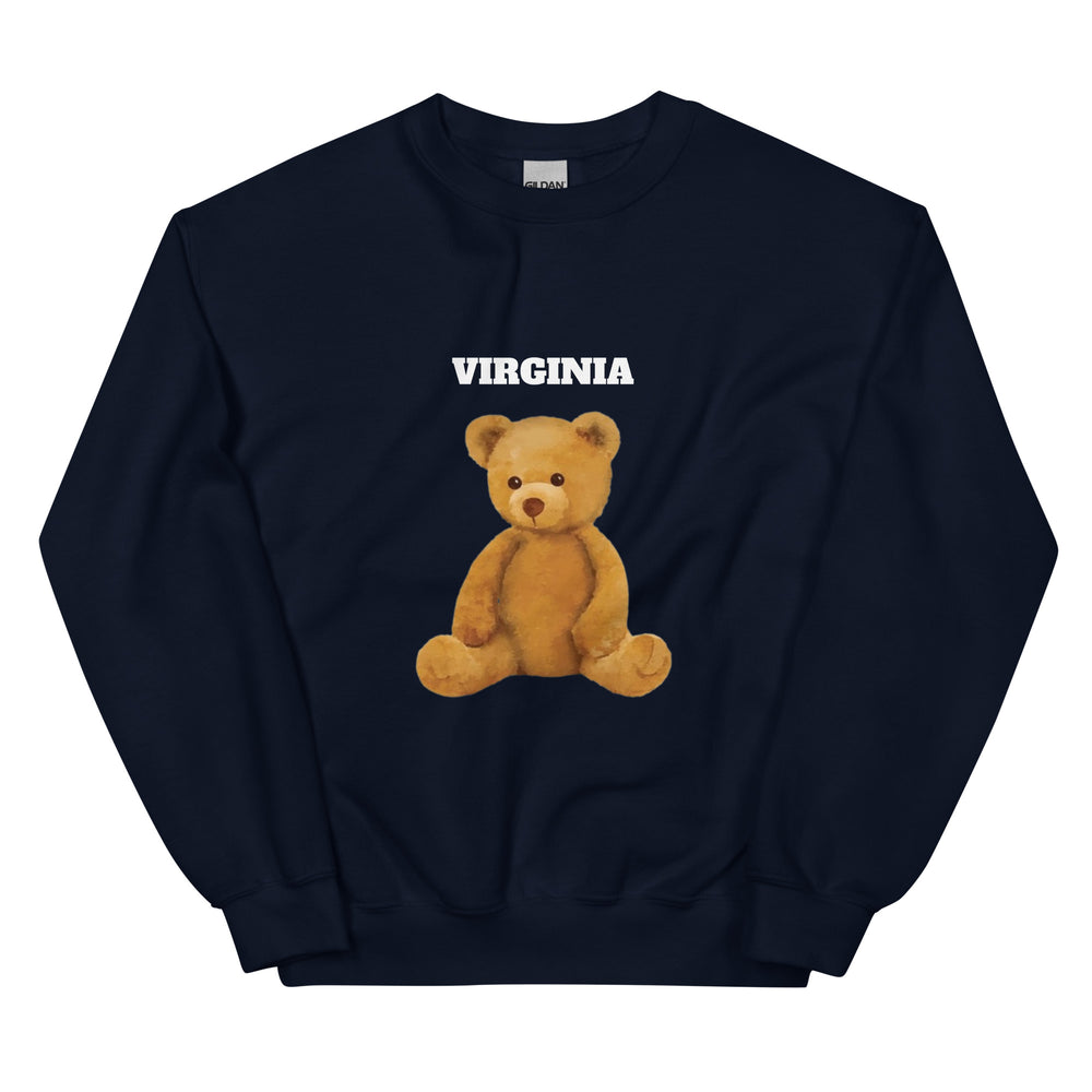 Virginia Teddy Bear Sweatshirt