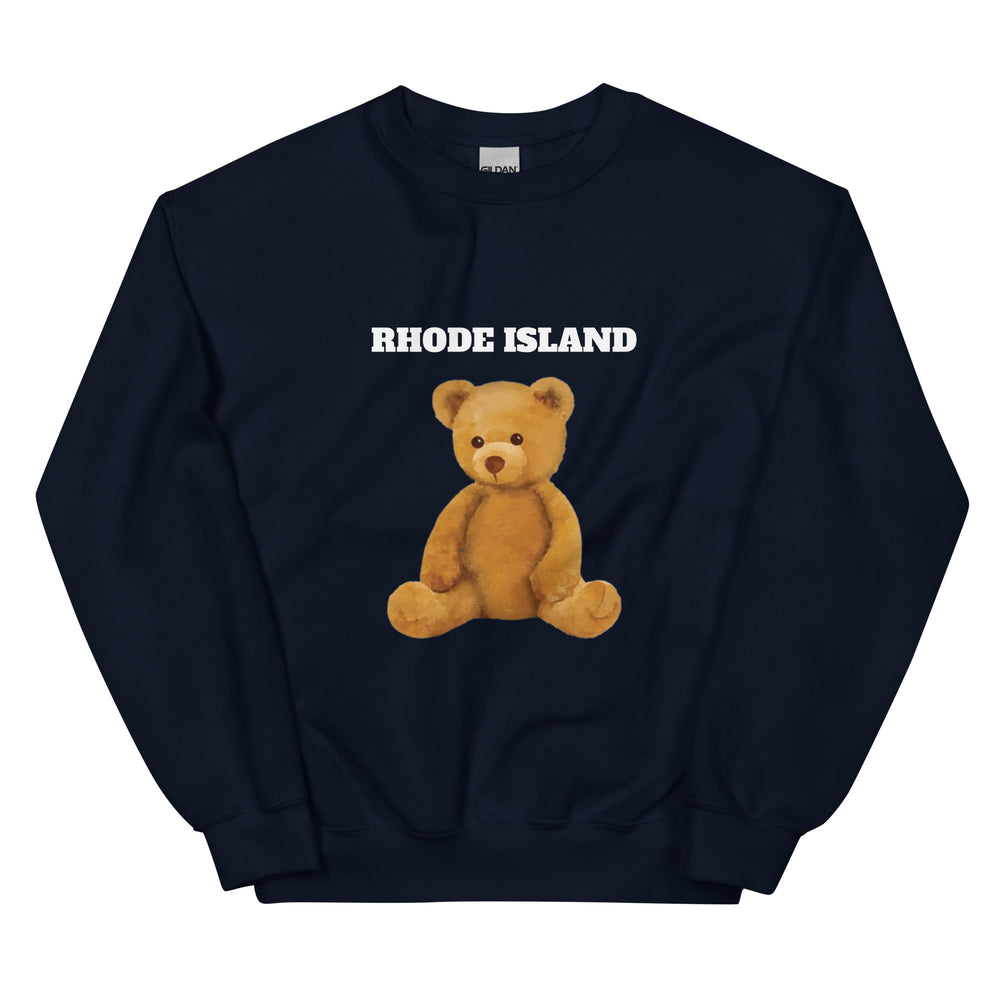 Rhode Island Teddy Bear Sweatshirt