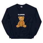 Illinois Teddy Bear Sweatshirt