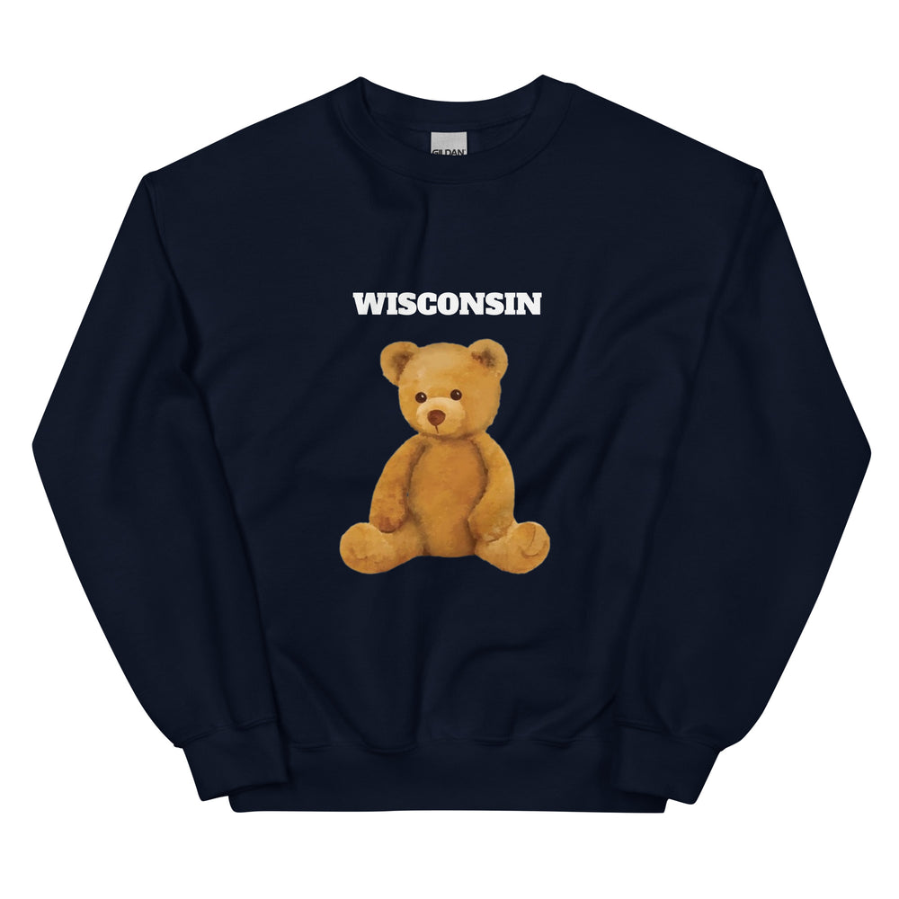 Wisconsin Teddy Bear Sweatshirt