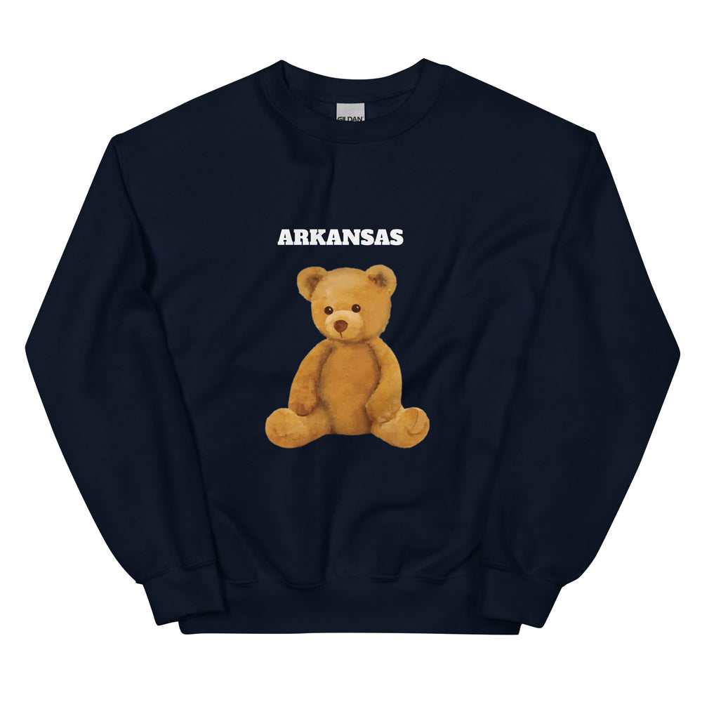 Arkansas  Teddy Bear Sweatshirt