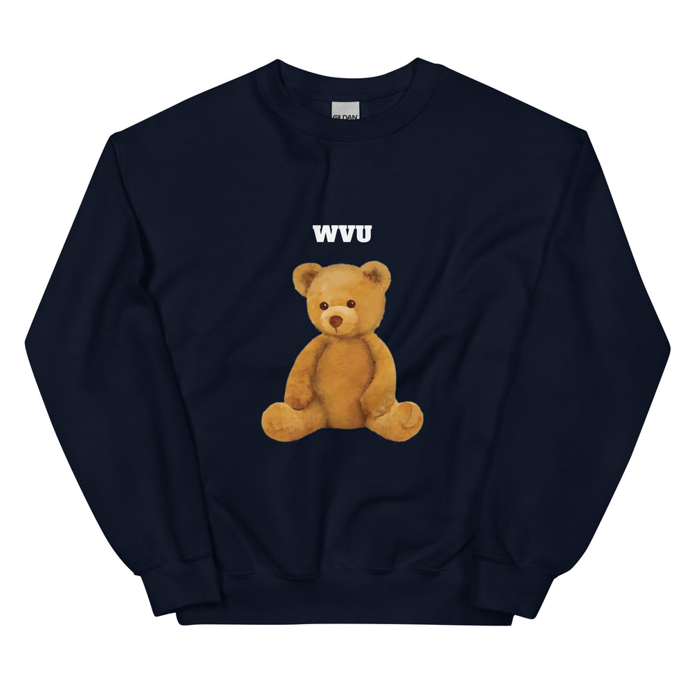 WVU Teddy Bear Sweatshirt