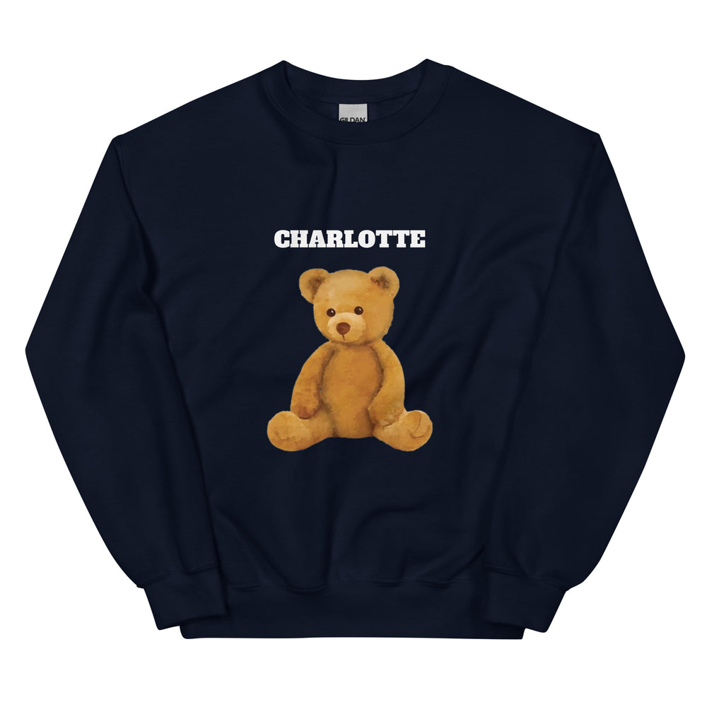 Charlotte Teddy Bear Sweatshirt