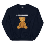 S. Mississippi Teddy Bear Sweatshirt