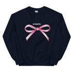 New Custom School Bow Sweatshirt