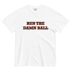 Run The Damn Ball Orange T-Shirt