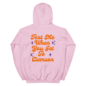 Text Me Clemson Hoodie