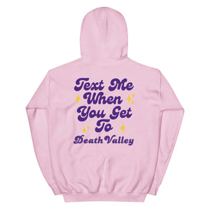 
                
                    Load image into Gallery viewer, Text Me LSU Death Valley Hoodie
                
            