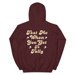 Text Me Tally FSU Hoodie