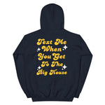 Text Me Michigan Big House Hoodie