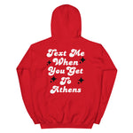 Text Me Athens Georgia UGA Hoodie