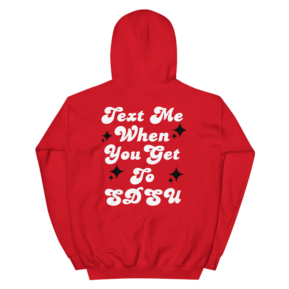 
                
                    Load image into Gallery viewer, Text Me SDSU Hoodie
                
            