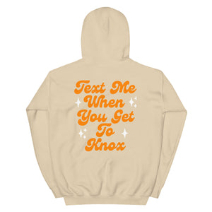 
                
                    Load image into Gallery viewer, Text Me Tennessee Hoodie
                
            