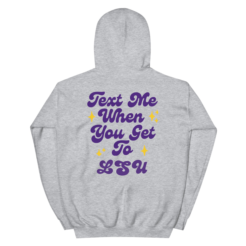 Text Me LSU Hoodie