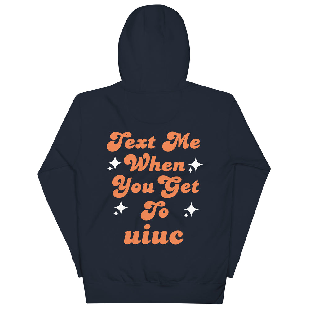 Text Me Illinois Hoodie