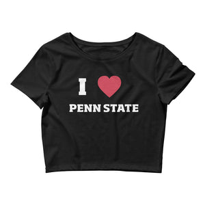 I Love Penn State PSU Baby Tee