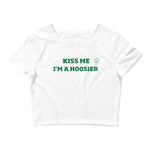 St. Paddy's  Kiss Me Indiana Hoosier Baby Tee