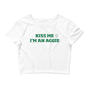 St. Paddy's Kiss Me Texas A&M Aggies Baby Tee