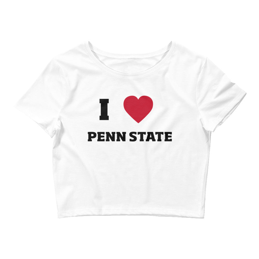 I Love Penn State PSU Baby Tee