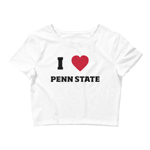 I Love Penn State PSU Baby Tee