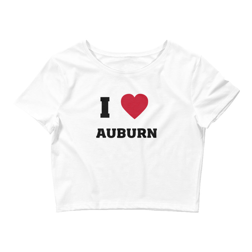 I Love Auburn Baby Tee