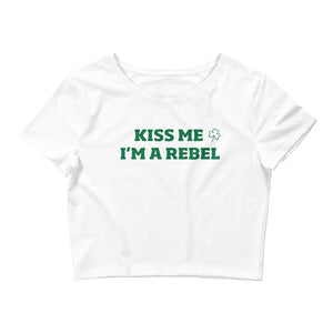 St. Paddy's Kiss Me Rebel Baby Tee