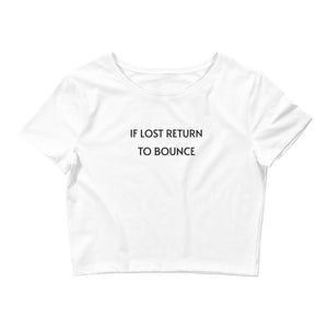 UCF If Lost Return Bounce Baby Tee