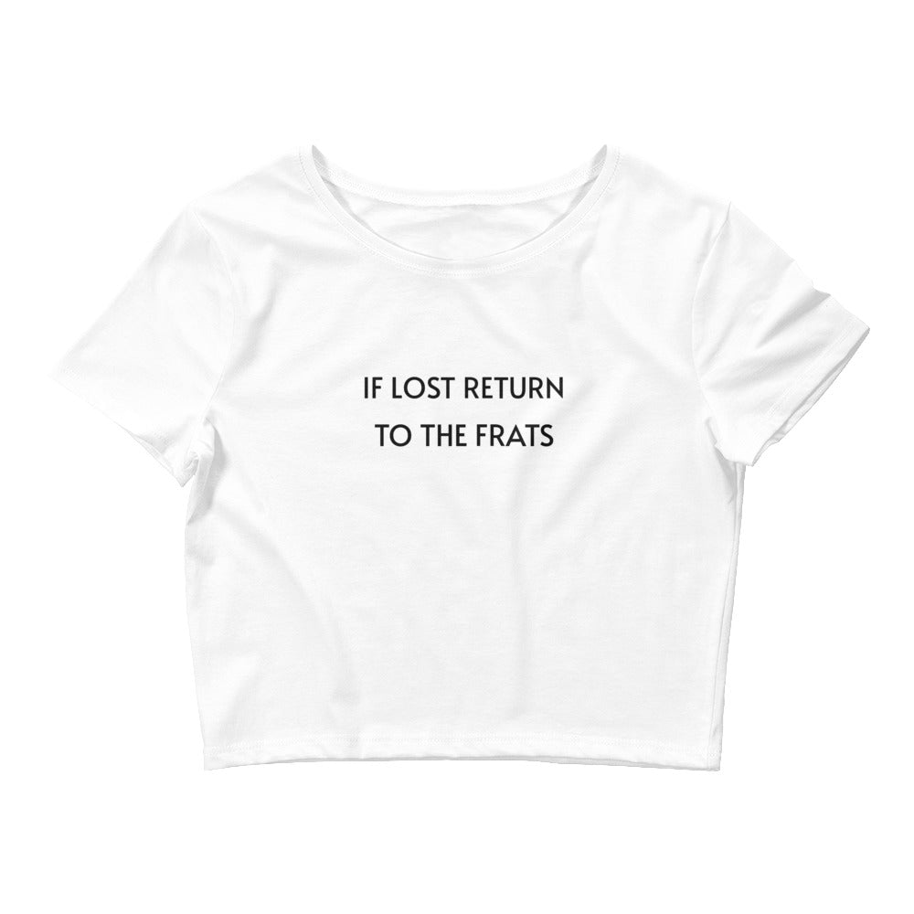 If Lost Return Frat Baby Tee