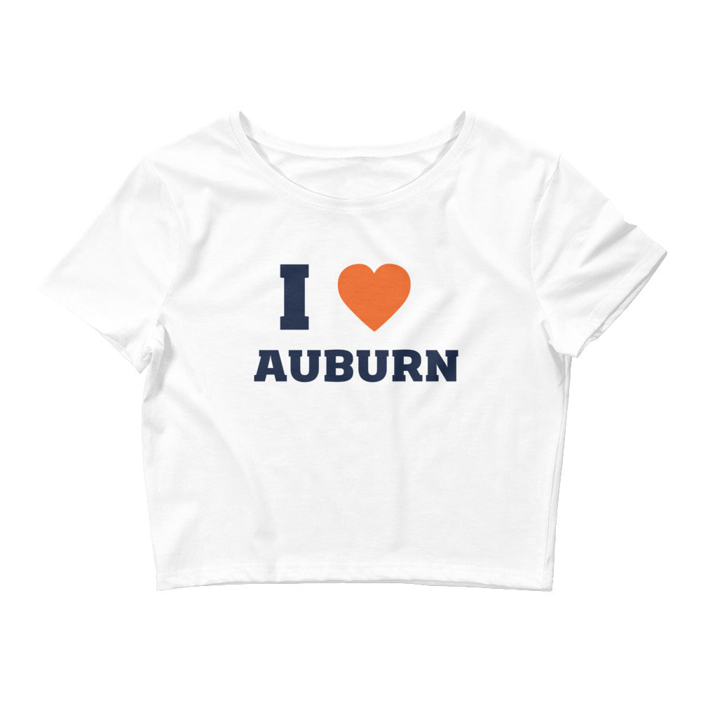 I Love Auburn Gameday Baby Tee