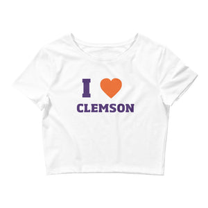 I Love Clemson Gameday Baby Tee