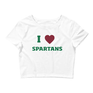 I Love Michigan MSU Gameday Baby Tee