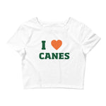 I Love Miami Canes Gameday Baby Tee