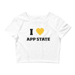 I Love App State Gameday Baby Tee