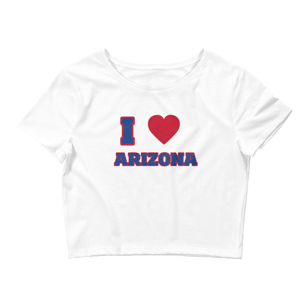 I Love Arizona Gameday Baby Tee