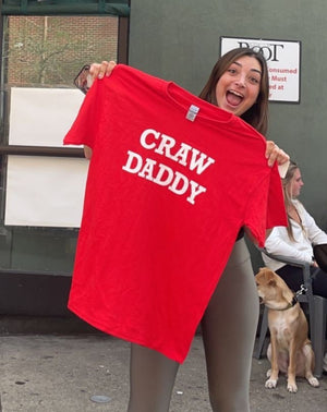 
                
                    Load image into Gallery viewer, Craw Daddy Red T-Shirt
                
            