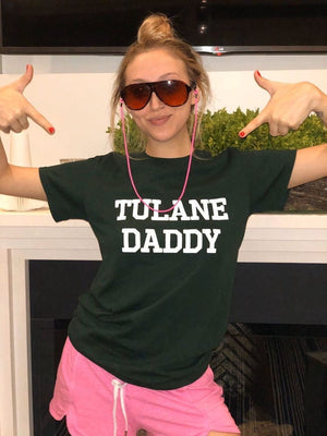 
                
                    Load image into Gallery viewer, Tulane Daddy T-Shirt
                
            