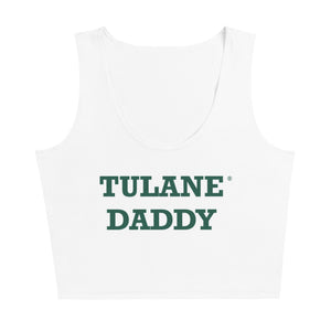 Tulane Daddy Crop Top Tank