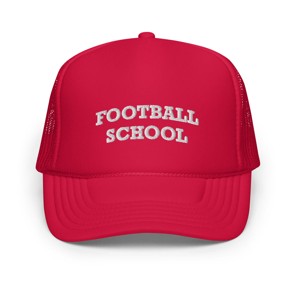 Football School Trucker Hat Navy