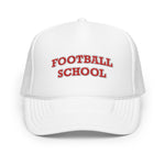 Football School Trucker Hat Red