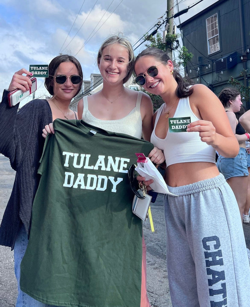 Tulane Daddy Stickers
